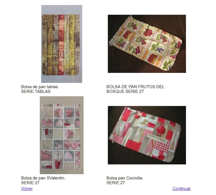 Bolsa De Pan Estampadas